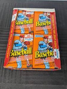 1990 Donruss Puzzle and Cards Baseball Wax Box 36 Sealed Packs MLB X