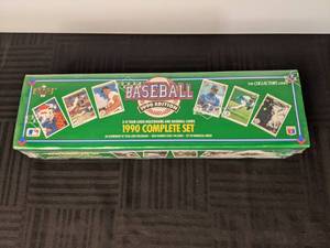 1990 Upper Deck Complete Set MLB 3-D Team Logo Holograms and Baseball Trading Cards Factory Sealed X