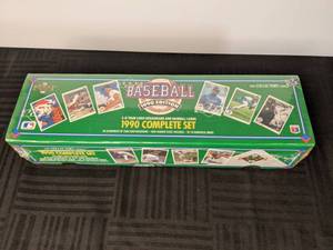 1990 Upper Deck Complete Set MLB 3-D Team Logo Holograms and Baseball Trading Cards Factory Sealed X