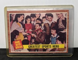 1973 Topps Babe Ruth Special Greatest Sports Hero HOF Baseball Card MLB #143 X