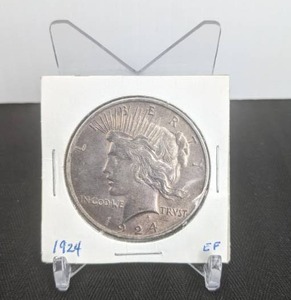 1924 Peace Silver Dollar Coin X