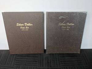 1 New Silver Dollar Date Set Holder 1878-1981 1 Holder with 1979 1999 Susan B Anthony $1 Coins 1971 1972 1974 Eisenhower $1 Coins (2) 2000 Sacajawea $1 Coins  X
