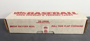 1989 Fleer Complete Set MLB Logo Stickers and Baseball Trading Cards Factory Sealed  X