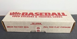 1989 Fleer Complete Set MLB Logo Stickers and Baseball Trading Cards Factory Sealed  X