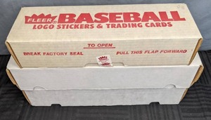 1987 & 1990 Topps MLB Baseball Trading Card Sets, 1989 Fleer MLB Baseball Trading Card Set   X