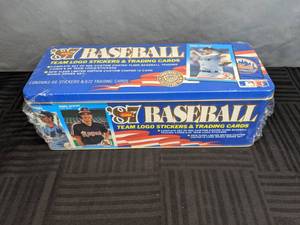 1987 Fleer MLB Baseball Team Logo Stickers and Trading Cards Factory Sealed  X