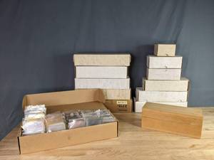 Assortment of Card Holders and Protectors X