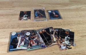 Collection of Shaquille ONeal Orlando Magic and Alonzo Mourning NBA Basketball Trading Cards  X