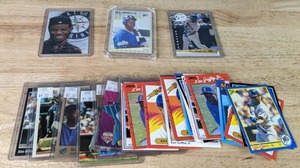 Set of (36) Ken Griffey Jr. Baseball Cards MLB, Includes a Rookie Card  X