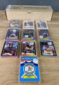 Collection of MLB Baseball Trading Cards 1990 Fleer, 1987 Donruss Set, &amp Much More X