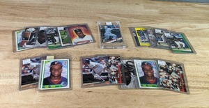Set of Frank Thomas Mark Grace Baseball Cards MLB, Includes Rookie Card  X