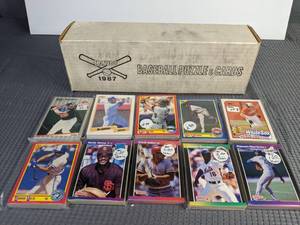 Collection of MLB Baseball Trading Cards Fleer, 1987 Donruss Set, & Much More X