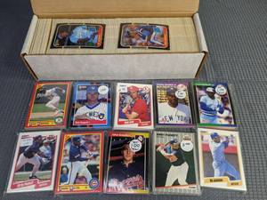 Collection of MLB Baseball Trading Cards 1990 Fleer, 1987 Donruss Set, & Much More X