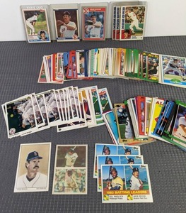 Set of Wade Boggs Baseball Cards MLB Includes Rookie Cards HOF  X