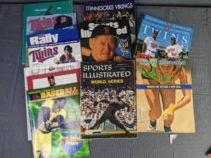 Collection of Vintage Sports Magazines X