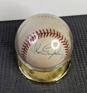 Alex Gonzalez Autographed Baseball Toronto Blue Jays MLB  X