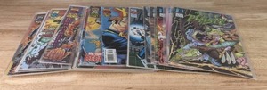 Collection of (23) Comic Books Warriors of Plasm, Wolverine Gambit, X-Man  Q