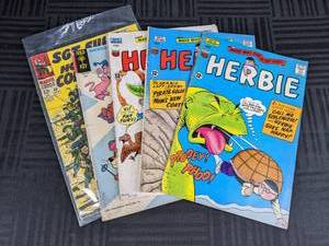 Make Way For the Fat Fury Herbie, Hanna-Barbera Bandwagon and SGT. Fury and His Howling Commandos Comic Books  Q