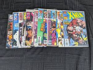 Lot of 17 X-Men Marvel Comic Books Eve of Destruction, PSI War, Shades of Evil, A Dream Reborn, and MORE&nbsp Q