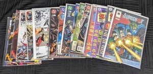 Collection of (25) Comic Books DC, Bloodshot, The Spirit, Snowman, Aztek, Spawn, & More Q