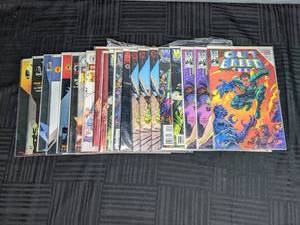 Collection of (21) Comic Books Out Breed, Bar Sinister, Heavy Hitters Feud, War Party and Dreadwolf, Hellboy & Hellboy Jr.  Q