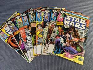 (9) Marvel Comic Group Star Wars Comics #7 #8 #9 #10 #11 #12 #16 #17 #18 Q