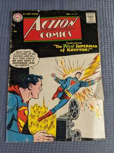 1956 Action Comics 223 Comic Book DC Superman Q