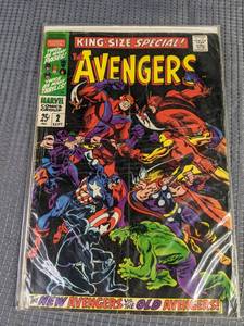 1968 The Avengers #2 Comic Book Marvel Comics Group Q