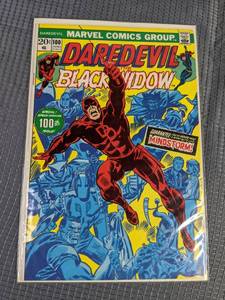 1973 Daredevil Comic Book Marvel Comics Group Q