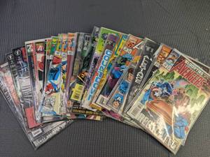 Collection of (23) Comic Books Avengers, IBots, Cain, Captain America, Terminator  Q