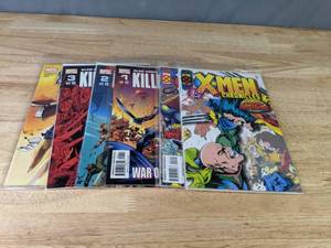 Collection of (6) Comic Books  X-Men, Killraven, Mekana (Marvel)  Q