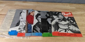 Collection of (8) Vintage Magazines People and Places, MAD  Q