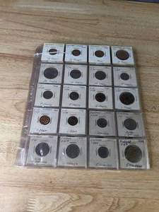 Variety of International Coins - Falkland Islands Penny Fiji Cents Finland Penni Finland Markka French Franc French Centimes  Q