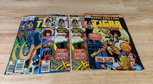 Collection of (7) Comic Books  Marvel Tigra The Were-Woman  Q