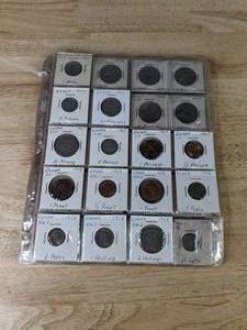Variety of International Coins - Ghana Pesewas Ghana Shillings German East African Heller Greece Drachmae Guatemala Centavos  Q