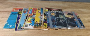 Collection of (12) Comic Books  Batman & Superman, Justice League, 2001 A Space Odyssey, The Brave and the Bold, Ozzie Smith, Nolan Ryan, Archie Series, Richie Rich Series, Dennis the Menace. (DC, Marvel, Harvey)  Q
