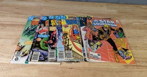Collection of (9) DC Comic Books Starman and Plastic Man, All Star Squadron, Etc.  Q