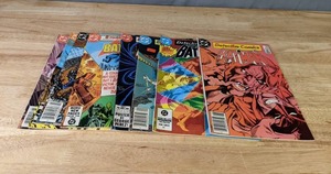 Collection of (8) Vintage DC BATMAN Comic Books  Q