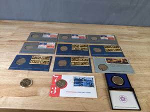 1972 1973 1974 1976 Bicentennial Commemorative Medal  Q