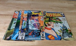 Collection of (8) DC Comic Books Weird Adventure Comics, Dial H for Hero, Supergirl, Etc.  Q
