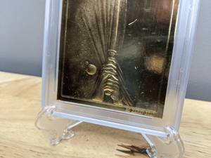 Star Wars RETURN OF THE JEDI 1996 Score Board 23kt Gold Card WCG 10 T