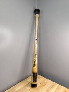 Rare 500 Home Run Club Autographed MLB Baseball Bat Signed by 9 Players Aaron Jackson Mays Killebrew Mathews Banks Schmidt HOF X