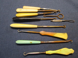 Shoe Button Hooks