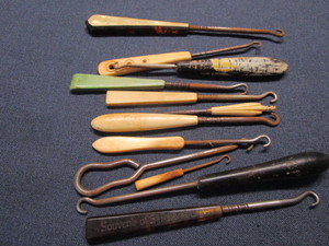Shoe Button Hooks