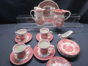 Red Transferware
