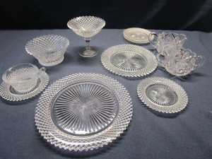 Brilliant Cut Glass Set