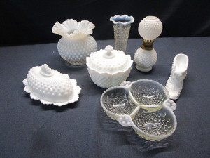 Milk Glass with Opalescent