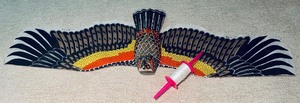 lot 91 image: 2 Colorful Kites