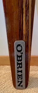 lot 94 image: Vintage Wooden Obrien Slalom Ski