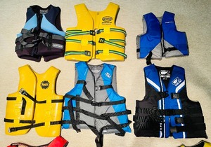 lot 90 image: Life Jackets Galore